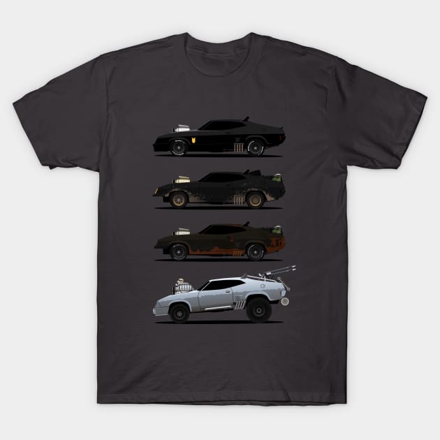 Interceptor Evolution T-Shirt by AutomotiveArt